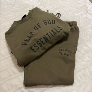 Fear of God Essentials Olive Apparel